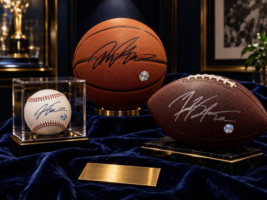 Authenticated autographs